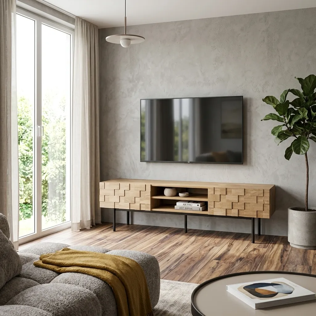 FF-TV40468-FT Media Console