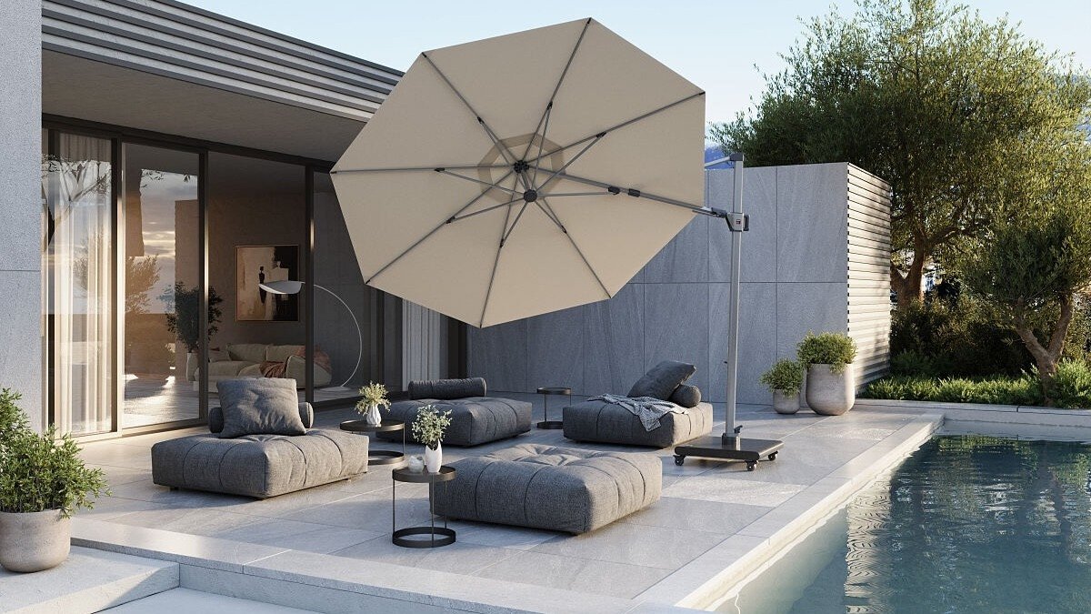 Knirps Hyperion Architectural Cantilever Parasol